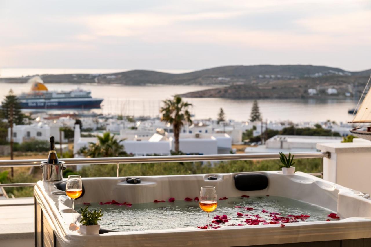 פארוס Panos Villa Sunset View מראה חיצוני תמונה