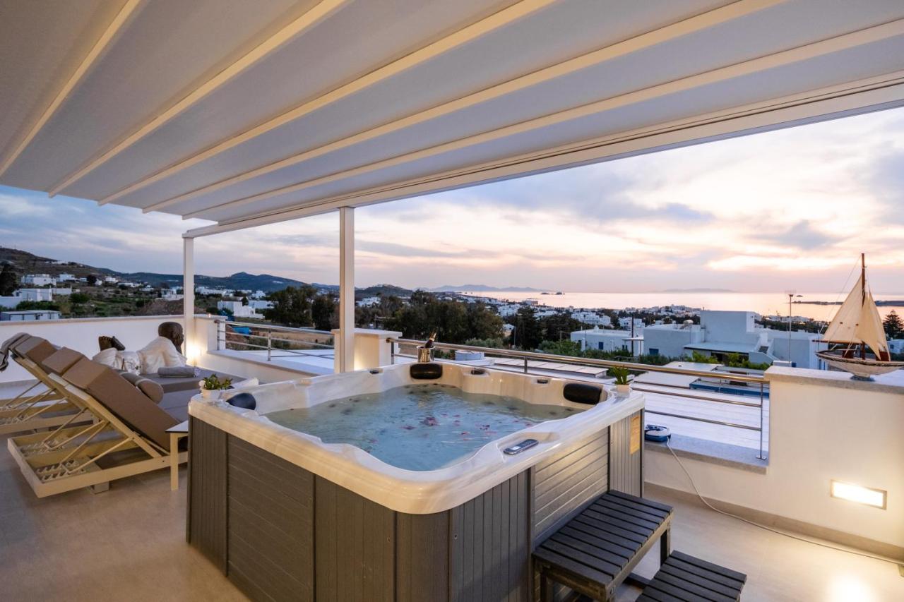 פארוס Panos Villa Sunset View מראה חיצוני תמונה