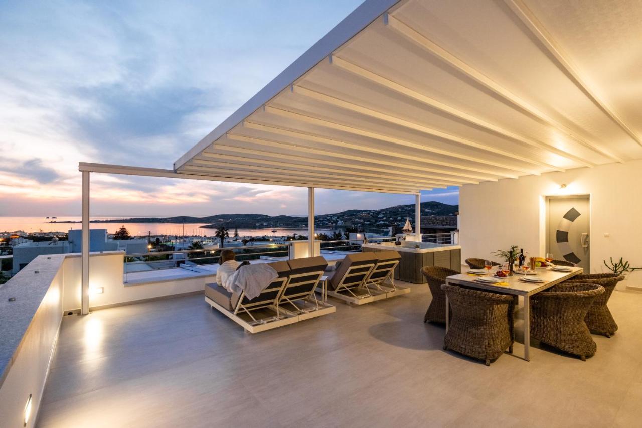 פארוס Panos Villa Sunset View מראה חיצוני תמונה